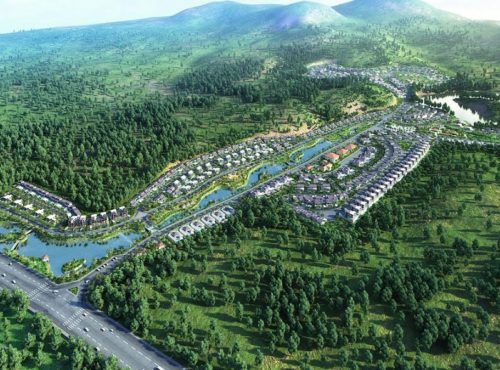 Phối cảnh khu đô thị Xanh Villas