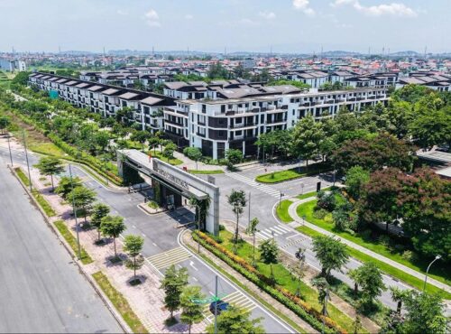 dự án hado charm villas ven đô có mật độ cây xanh cao