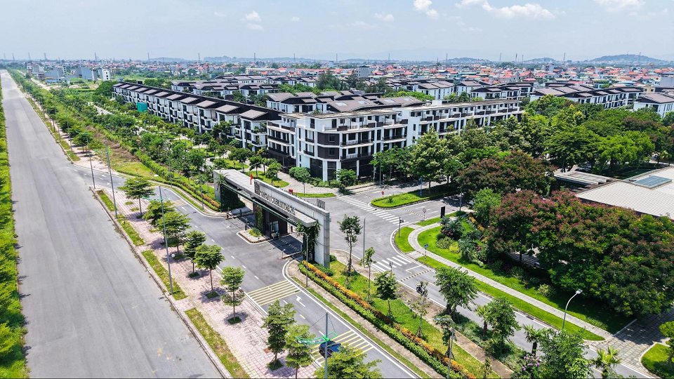 dự án hado charm villas ven đô có mật độ cây xanh cao